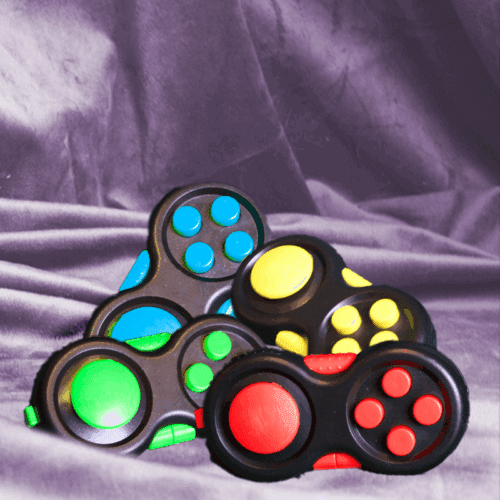Peliohjain fidgetit