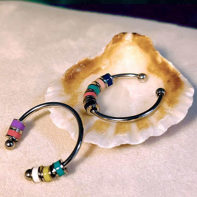 Sateenkaari fidget sormukset